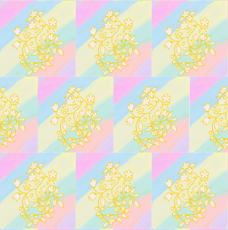 Pastel Rainbow Pattern Collection