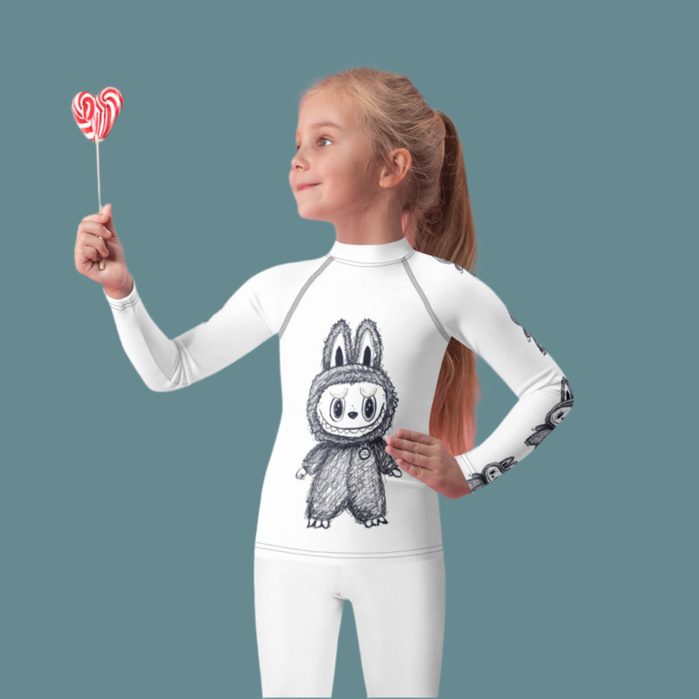 Smile kids rash guard