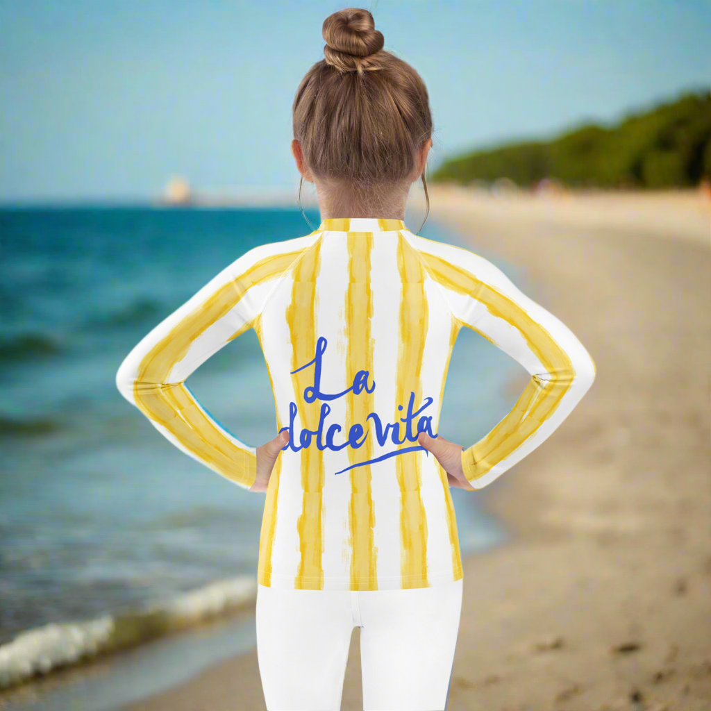 La Dolce Vita kids rash guard