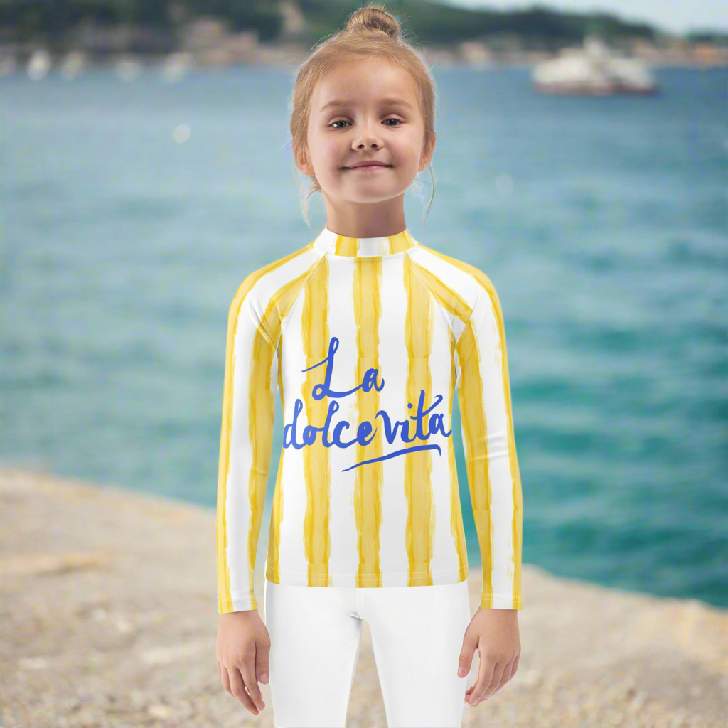 La Dolce Vita kids rash guard